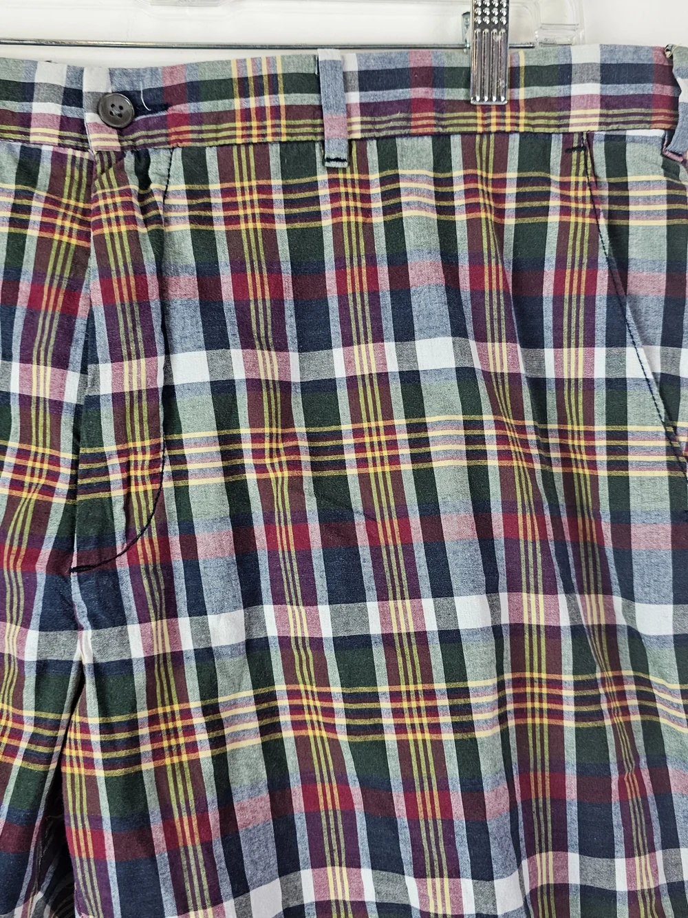 Polo Ralph Lauren Shorts Indian Madras Patchwork Check Tartan Preppy Mens 40